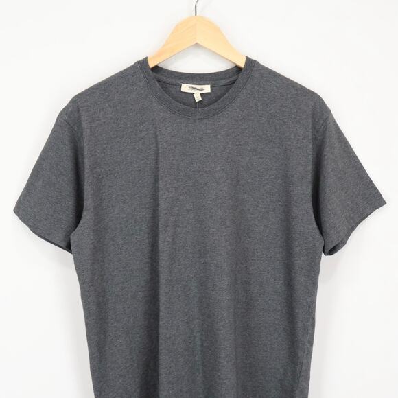 NWT Madewell 100% Cotton Relaxed Oversized Tee Heather Basalt Grey Size XS - Picture 6 of 10